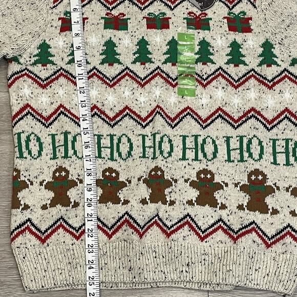 Ugly Light Up Mens Sweater Large Ugly Christmas Party Holiday Festival - Picture 5 of 7